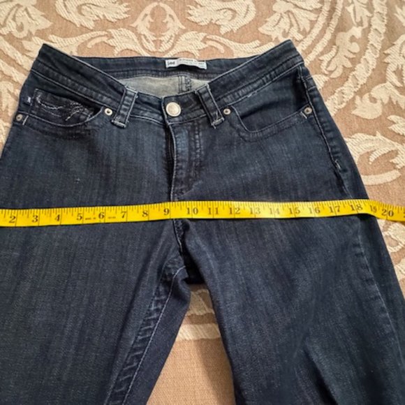 LEE JEANS SLENDER SECRET BOOT CUT 8 SHORT - Picture 11 of 14